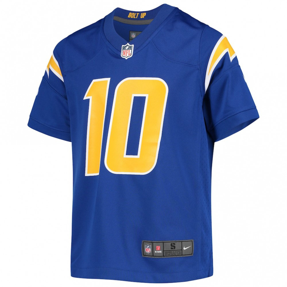 Justin Herbert Los Angeles Chargers Nike Youth Game Jersey - Royal-GridironStore